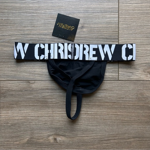 Andrew Christian | Limited Edition Y-Back Thong in Black (Small) - Picture 10 of 12